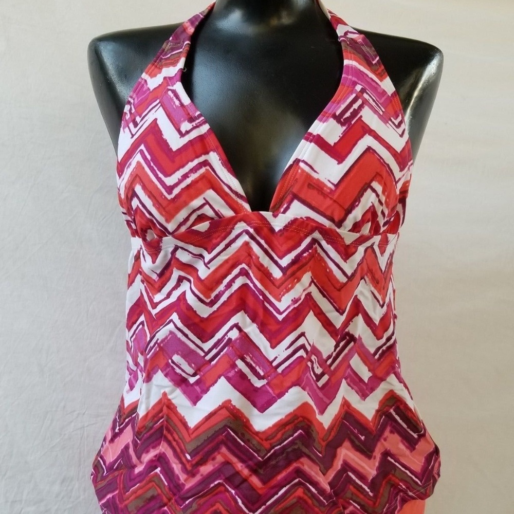 Island Escape Women Tankini Set 2 Piece Size 10